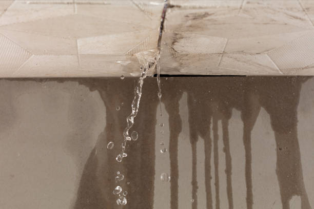 Professional Burst Pipe Cleanup technician working in Athol, MA
